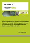 Buchcover Design und Entwicklung einer High-Electron-Mobility Transistor Technologie für Leistungsbauelemente zur Charakterisierun