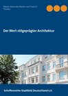 Buchcover Der Wert stilgeprägter Architektur