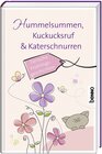 Buchcover Hummelsummen, Kuckucksruf & Katerschnurren