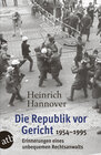 Buchcover Die Republik vor Gericht 1954-1995