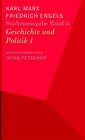 Buchcover Karl Marx - Friedrich Engels. Studienausgabe in 5 Bänden / Geschichte und Politik 1