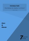 Buchcover Zwei Balladen für Waldhorn und Klavier