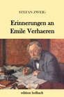Buchcover Erinnerungen an Emile Verhaeren