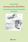 Buchcover Germany and two World Wars