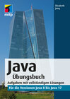 Buchcover Java Übungsbuch