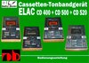 Buchcover Cassetten-Tonbandgerät ELAC CD 400 - CD 500 - CD 520 Bedienungsanleitung