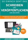 Buchcover So einfach geht das Schreiben und Veröffentlichen von Büchern