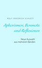 Buchcover Aphorismen, Bonmots und Reflexionen