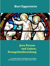 Buchcover Jesu Person und Leben; Evangelienforschung