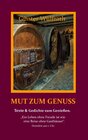 Buchcover Mut zum Genuss