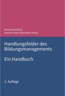 Buchcover Handlungsfelder des Bildungsmanagements / tredition