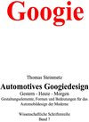 Buchcover Automobil Design / Googiedesign der 50er Jahre: Gestern – Heute – Morgen