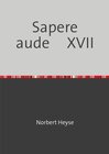 Buchcover Sapere aude XVII