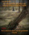 Buchcover Teil 2 Johannes Klein und die getöteten Träume