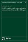 Buchcover Verfahrensfairness in transnationalen unternehmensinternen Ermittlungen