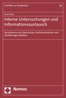 Buchcover Interne Untersuchungen und Informationsaustausch