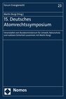 Buchcover 15. Deutsches Atomrechtssymposium