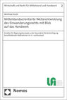 Buchcover Mittelstandsorientierte Weiterentwicklung des Einwanderungsrechts mit Blick auf das Handwerk