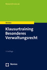 Buchcover Klausurtraining Besonderes Verwaltungsrecht