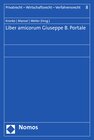 Buchcover Liber amicorum Giuseppe B. Portale