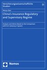 Buchcover China's Insurance Regulatory and Supervisory Regime