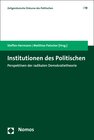 Buchcover Institutionen des Politischen