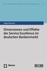 Buchcover Dimensionen und Effekte der Service Excellence im deutschen Bankenmarkt