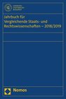 Buchcover Jahrbuch für Vergleichende Staats- und Rechtswissenschaften - 2018/2019