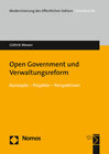 Buchcover Open Government und Verwaltungsreform