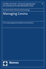 Buchcover Managing Corona