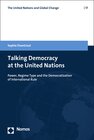 Buchcover Talking Democracy at the United Nations