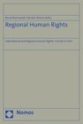 Buchcover Regional Human Rights