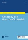 Buchcover An Enquiry Into Linear Conflict Models