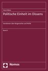 Buchcover Politische Einheit im Dissens