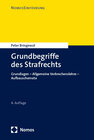 Buchcover Grundbegriffe des Strafrechts