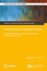 Buchcover Kirchenkrise als Glaubenskrise?