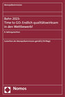 Buchcover Bahn 2023: Time to GO: Endlich qualitätswirksam in den Wettbewerb!