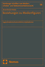 Buchcover Beziehungen zu Medienfiguren