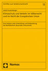 Buchcover Klimaschutz und Verkehr im Völkerrecht und im Recht der Europäischen Union