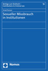 Buchcover Sexueller Missbrauch in Institutionen