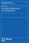 Buchcover Sexueller Missbrauch in Institutionen