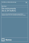 Buchcover Die Instrumente des § 29 StaRUG