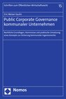 Buchcover Public Corporate Governance kommunaler Unternehmen