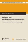 Buchcover Religion und Entwicklungszusammenarbeit