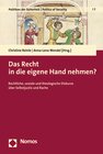 Buchcover Das Recht in die eigene Hand nehmen?