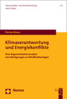 Buchcover Klimaverantwortung und Energiekonflikte
