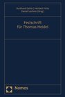 Buchcover Festschrift für Thomas Heidel