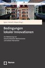 Buchcover Bedingungen lokaler Innovationen