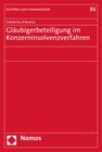 Buchcover Gläubigerbeteiligung im Konzerninsolvenzverfahren