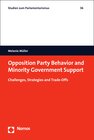Buchcover Opposition Party Behavior and Minority Government Support